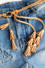 Load image into Gallery viewer, Braid Belt with Tassels
