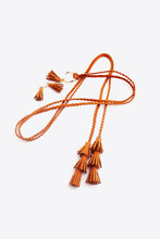 Load image into Gallery viewer, Braid Belt with Tassels
