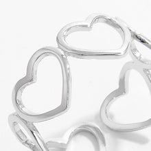 Load image into Gallery viewer, 925 Sterling Silver Heart Ring
