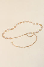 Load image into Gallery viewer, Rhinestone Decor Zinc Alloy Belt
