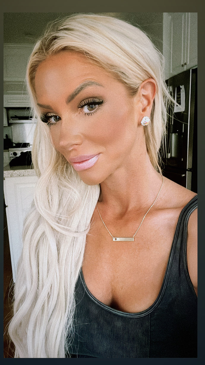 Raising The Bar of Love Necklace DIBS LOVEBAR