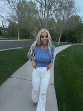 Load and play video in Gallery viewer, SNEAK PEAK Full Size High Rise Flare Jeans

