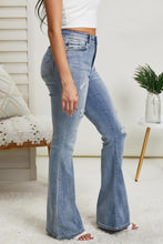 Load image into Gallery viewer, Judy Blue Annalise Full Size Distressed Flare Jeans
