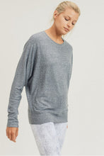Load image into Gallery viewer, Dolman-Sleeved Top in Grey
