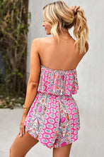 Load image into Gallery viewer, Smocked Waist Strapless Romper
