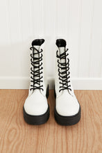 Load image into Gallery viewer, WeeBoo Big Steps Platform Combat Boots
