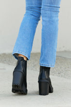 Load image into Gallery viewer, Forever Link Moving Forward Lug Sole Chelsea Booties
