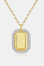 Load image into Gallery viewer, Zircon Decor Constellation Pendant Necklace
