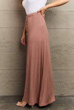 Load image into Gallery viewer, Culture Code For The Day Full Size Flare Maxi Skirt in Chocolate
