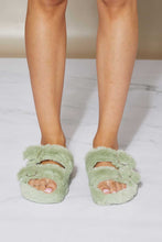Load image into Gallery viewer, Cape Robbin Soft Steps Buckled Fuzzy Sandals

