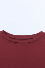 Load image into Gallery viewer, Round Neck Short Sleeve Tunic Tee
