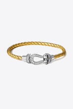 Load image into Gallery viewer, Rhinestone Braided Bracelet
