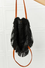 Load image into Gallery viewer, Fame Day Dreamer Weaved Fringe Tote Bag
