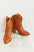 Load image into Gallery viewer, Qupid Times Are Changing Cowboy Booties
