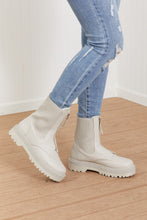 Load image into Gallery viewer, East Lion Corp The Right Attitude Platform Zipper Booties dibs zipper

