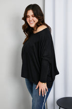 Load image into Gallery viewer, Zenana Full Size Round Neck Pocket Long Sleeve Top
