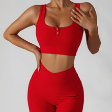 Load image into Gallery viewer, Get To It Snap Front Sports Bra

