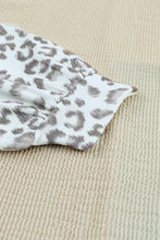 Load image into Gallery viewer, Leopard Patchwork Long Sleeve Top
