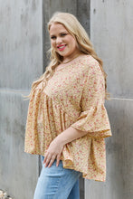 Load image into Gallery viewer, Celeste Bring Me Flowers Full Size Floral Tunic Top
