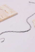 Load image into Gallery viewer, Stainless Steel Braided Necklace
