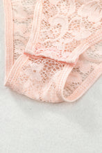 Load image into Gallery viewer, Ruched Sweetheart Neck Lace Bodysuit
