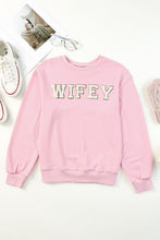 Load image into Gallery viewer, WIFEY Graphic Crewneck Sweatshirt
