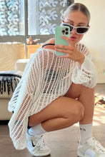 Load image into Gallery viewer, Barbie’s Hot Pink Long Sleeve Cover Up
