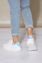 Load image into Gallery viewer, Berness Kicks and Giggles Chunky Sole Sneakers in White
