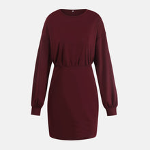 Load image into Gallery viewer, Drop Shoulder Pencil Hem Dress
