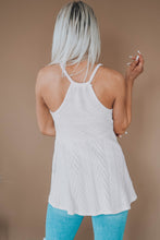 Load image into Gallery viewer, Sleeveless Knitted Babydoll Top
