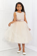 Load image into Gallery viewer, Kid&#39;s Dream Little Miss Classy Tutu Dress in Light Apricot
