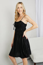 Load image into Gallery viewer, White Birch Full Size Striped Spaghetti Strap Dress
