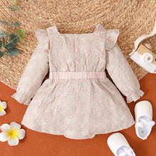 Load image into Gallery viewer, Baby Girl Floral Square Neck Dress
