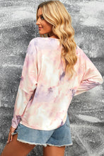 Load image into Gallery viewer, Tie-Dye Round Neck Top
