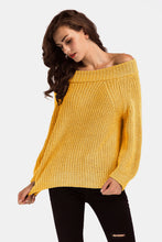 Load image into Gallery viewer, Double Take Off-Shoulder Long Sleeve Sweater
