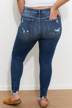 Load image into Gallery viewer, Judy Blue Winnie Full Size Mid-Rise Destroyed Skinny Jeans
