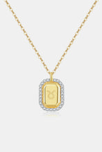 Load image into Gallery viewer, Zircon Decor Constellation Pendant Necklace
