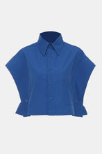 Load image into Gallery viewer, Capped Sleeve Shirt with Pocket
