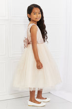 Load image into Gallery viewer, Kid&#39;s Dream Little Miss Classy Tutu Dress in Light Apricot
