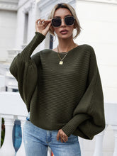 Load image into Gallery viewer, 1368 DOLMAN RIBBED SWEATER
