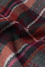 Load image into Gallery viewer, Always Come Back Plaid Fringe Scarf
