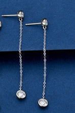Load image into Gallery viewer, Adored Moissanite Chain Earrings
