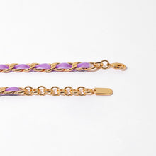 Load image into Gallery viewer, Decorative Rhinestone Velvet Ribbon Chain Necklace
