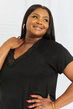 Load image into Gallery viewer, Celeste You Grow Girl Full Size Floral V-Neck Top in Black
