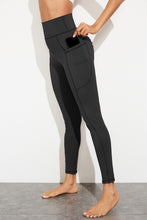 Load image into Gallery viewer, Exposed Seam Ruched Yoga Leggings
