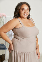 Load image into Gallery viewer, Zenana Sweet Charisma Full Size Smocked Maxi Dress
