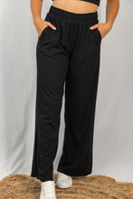 Load image into Gallery viewer, White Birch Full Size Side Slit Wide Leg Pants with Pockets

