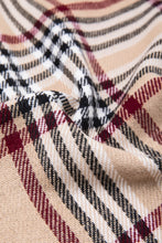Load image into Gallery viewer, Retro and Classic Plaid Fringe Detail Scarf
