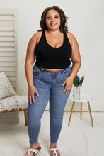 Load image into Gallery viewer, White Birch Sense of It All Full Size Cropped V-Neck Tank Top
