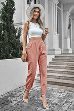 Load image into Gallery viewer, Elastic Waist Joggers with Pockets
